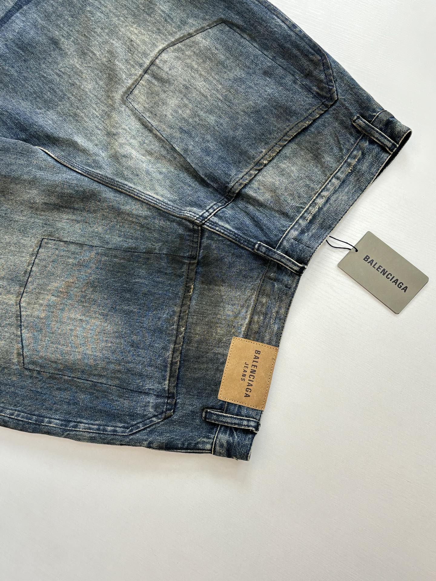 2026トレンド新作バレンシアガジーンズコピーBalenciagaユニセックスストリートファッションデニム