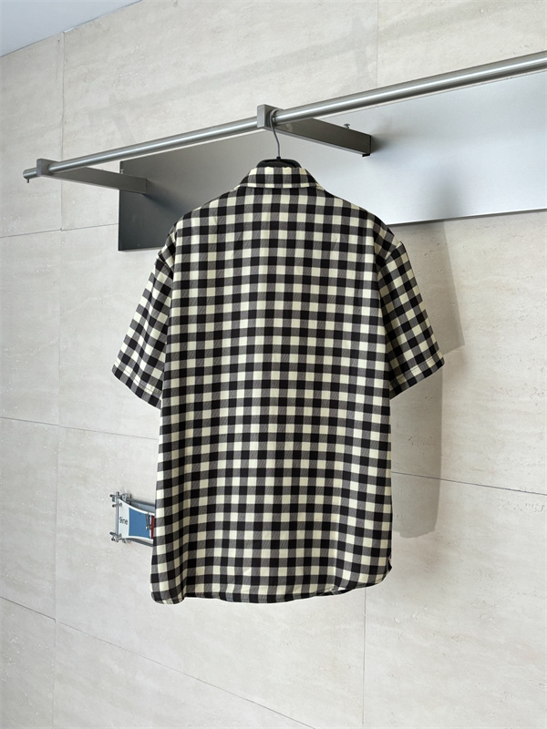 ルイ ヴィトン半袖シャツスーパーコピーLouis Vuitton 26SS Damierカジュアルスタイル上品