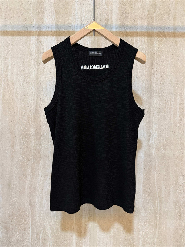 BALENCIAGA バレンシアガ タンクトップコピーメンズファッション2026トレンド３色お洒落コーデ