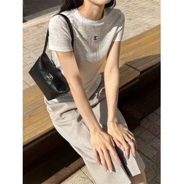 2026ss夏季シャネルtシャツスーパーコピー四季を通じて着用可能カジュアルトップス