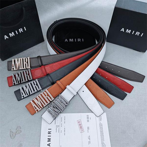 Amiri ★2026トレンド★ アミリベルトコピー おしゃれ38mm長さ90-125cm 