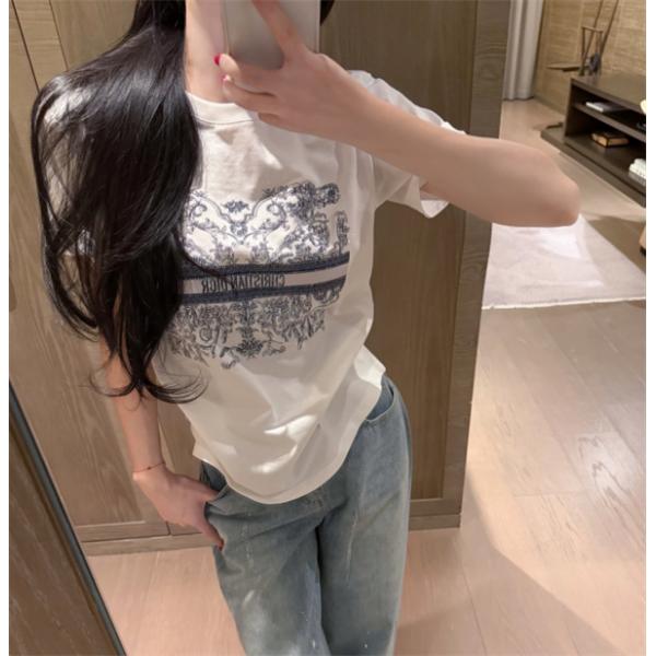 DIOR大人気❤ディオールtシャツコピー2026トレンド春夏オシャレコーディネート半袖