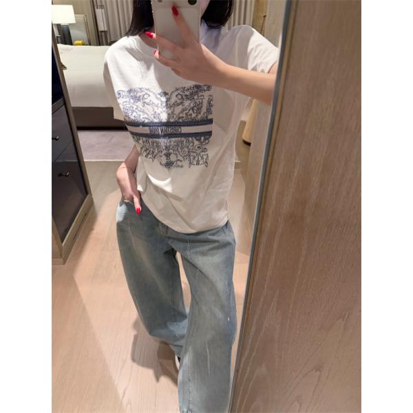 DIOR大人気❤ディオールtシャツコピー2026トレンド春夏オシャレコーディネート半袖