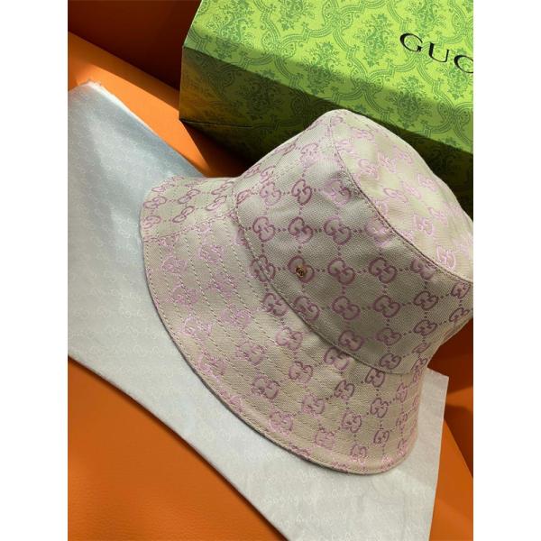軽量＆持ち運び便利グッチバケットハットコピー 2026トレンド★GUCCI漁師帽汗吸収バンド付き