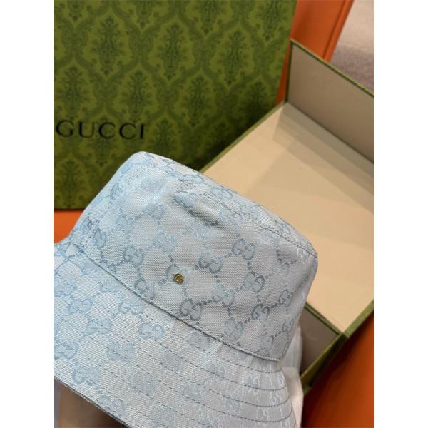 軽量＆持ち運び便利グッチバケットハットコピー 2026トレンド★GUCCI漁師帽汗吸収バンド付き