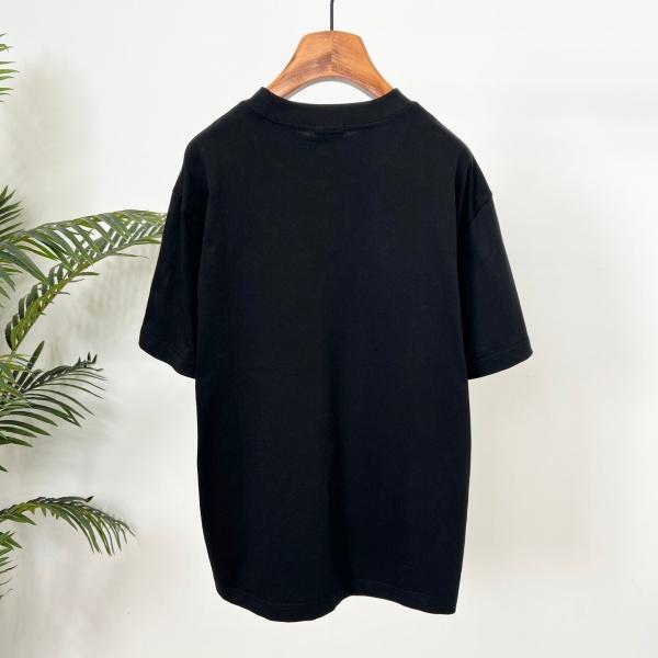 MONCLER モンクレール メンズ 半袖Tシャツ フロッキーロゴ コットン クルーネック ゆったり シンプル カジュアル 夏