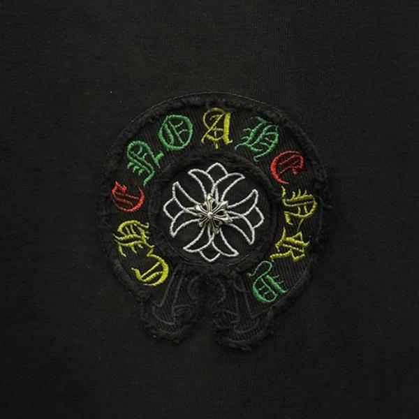 CHROME HEARTS クロムハーツ 2026新作 メンズ 半袖Tシャツ ヴィンテージウォッシュ クロスロゴ 刺繍 グラフィック オーバーサイズ  【商品説明】