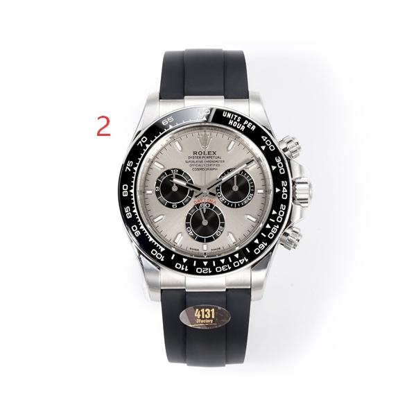 アイスブルー文字盤 腕時計 ROLEX デイトナ風 ロレックス コピー ブラウンベゼル クロノグラフ メタルブレスレット