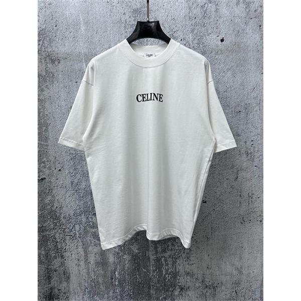 CELINEセリーフtシャツコピー☆2026トレンド通販リラックス感快適オーバーサイズ