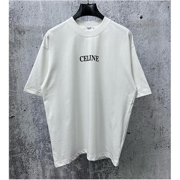 CELINEセリーフtシャツコピー☆2026トレンド通販リラックス感快適オーバーサイズ