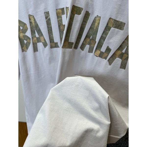 個性的文字プリント入りBALENCIAGA  バレンシアガtシャツコピー ☆2026流行り