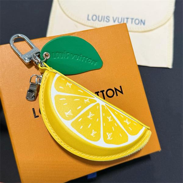 ☆2026最新☆Louis Vuitton  LEMON ☆ルイヴィトンバッグチャームスーパーコピーキーホルダーイヤホンや小銭入れ