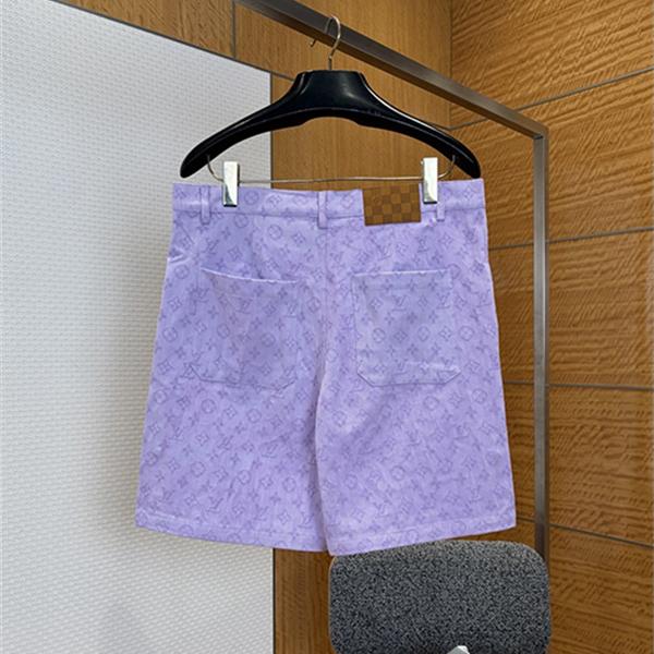 ラベンダー ミニスカート Louis Vuitton モノグラム柄 ルイヴィトン コピー 台形シルエット フロントボタン 上品カジュアル  商品紹介