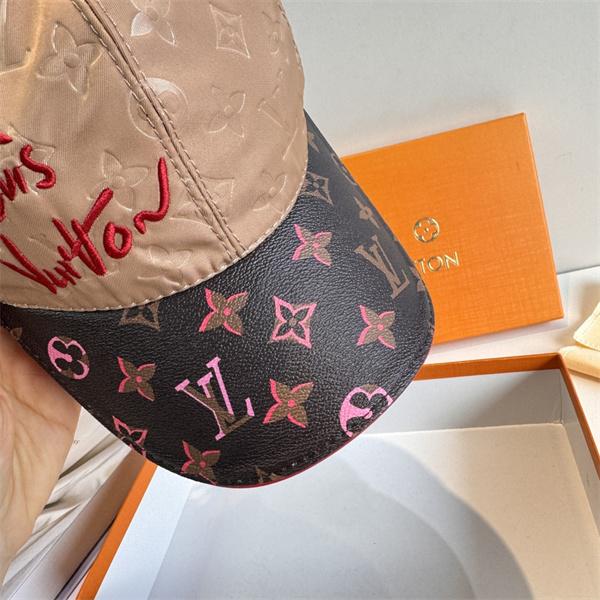 ルイヴィトンキャップコピー LOUIS VUITTON  ベースボールキャップ サイズ調整可 あごひも付き 紫外線対策