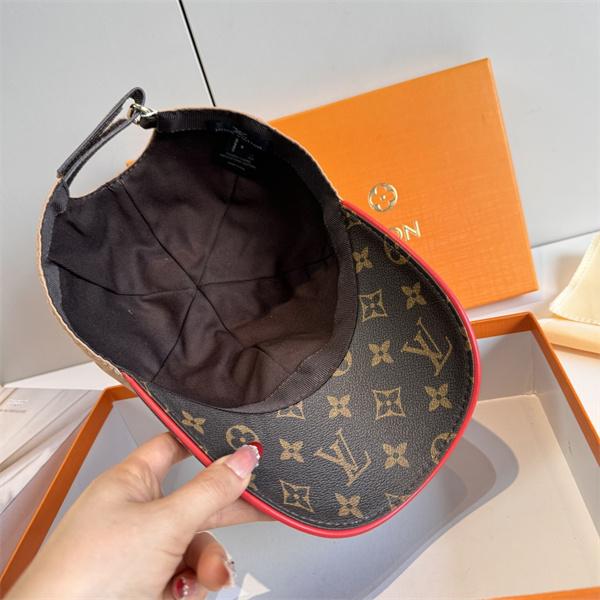 ルイヴィトンキャップコピー LOUIS VUITTON  ベースボールキャップ サイズ調整可 あごひも付き 紫外線対策