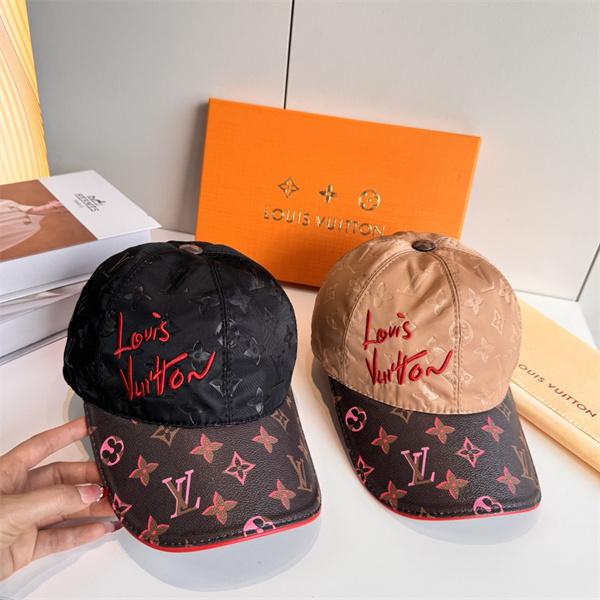 ルイヴィトンキャップコピー LOUIS VUITTON  ベースボールキャップ サイズ調整可 あごひも付き 紫外線対策