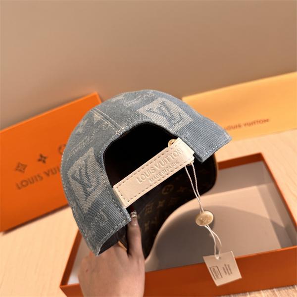 ☆お洒落2026ルイヴィトン LOUIS VUITTON  キャップコピー ダックビル つば広め 日よけ アウトドア ハイキング