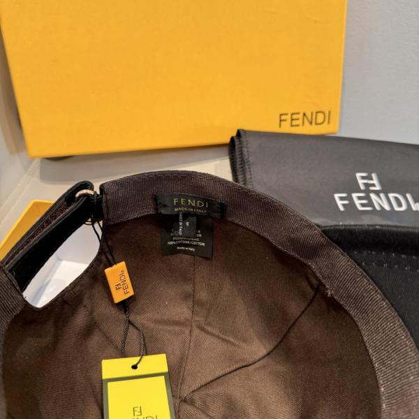 2026トレンド☆☆Fendiフェンディキャップコピー フィット感抜群 フラットバイザー ブラック