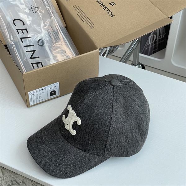 2026人気☆☆ CELINEセリーフキャップコピー 小顔効果 コーディネートしやすい 野球帽