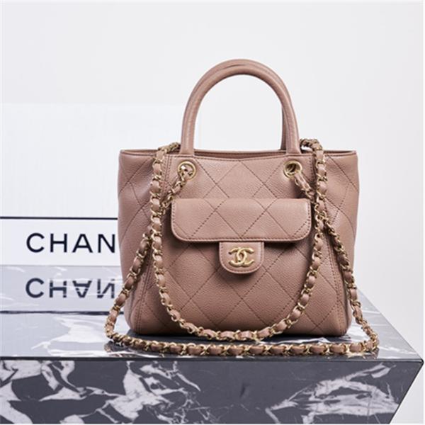  ベージュピンク ハンドバッグ CHANEL マトラッセ調 シャネル コピー ココマーク金具 チェーンショルダー 2WAYバッグ