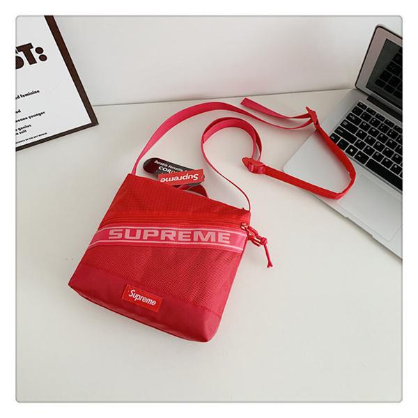 Supreme Box Logoシュプリームショルダーバッグコピー2026トレンド収納性抜群４色ナイロン製お洒落