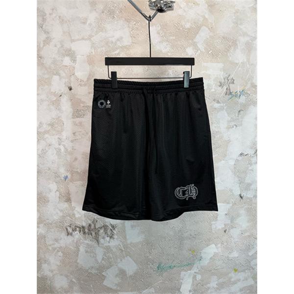 ブラック メッシュショーツ Chrome Hearts クロムハーツ コピー CHロゴ