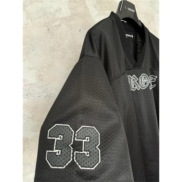 ブラック メッシュゲームシャツ Chrome Hearts クロムハーツ コピー