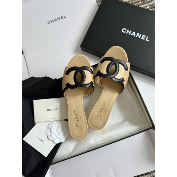 エレガントCHANELシャネルサンダルコピー歩きやすいシルエットは細長め
