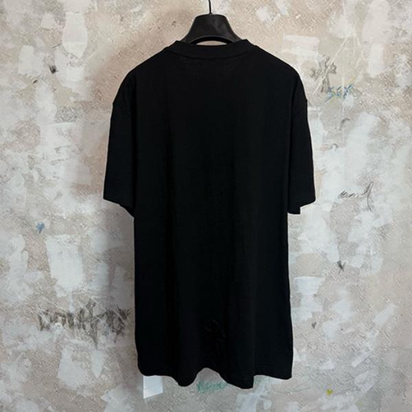 2026新作 CHROME HEARTS コピー クロムハーツ ポケットロゴ 半袖Tシャツ メンズ クルーネック グレー ミニマル ストリート カジュアル