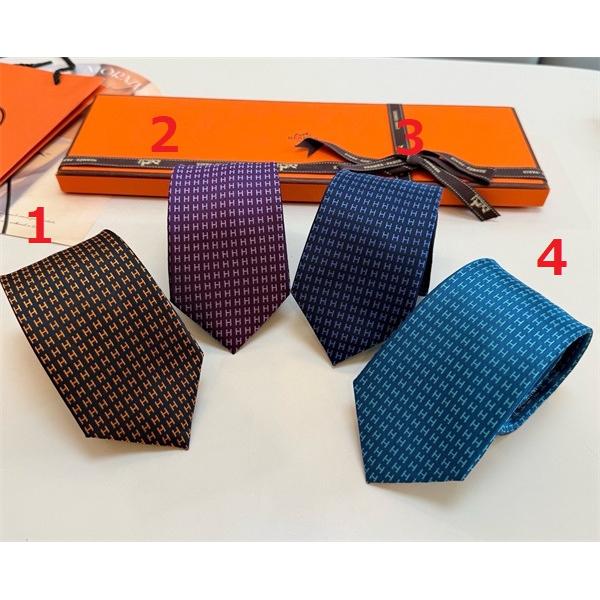 Hermès エルメス ネクタイコピー2026トレンドファッションスタイリッシュ4色