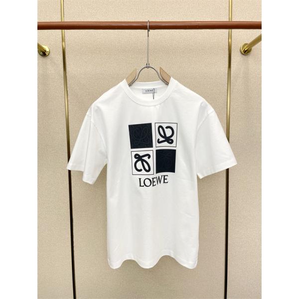 肌触り 普段使いロエベtシャツコピー2026年トレンド☆☆LOEWE 新作お手頃カジュアル