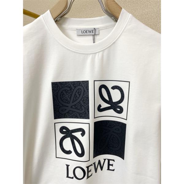 肌触り 普段使いロエベtシャツコピー2026年トレンド☆☆LOEWE 新作お手頃カジュアル