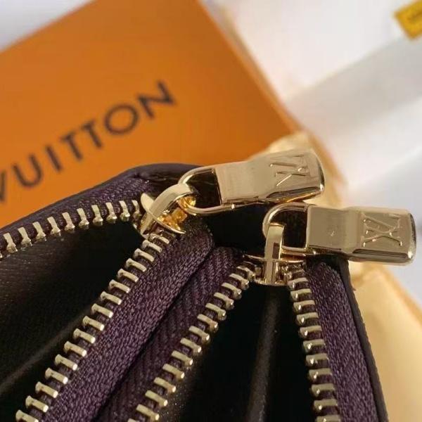 2026新作 LOUIS VUITTON コピー ルイヴィトン ダミエ ラウンドファスナー 長財布 メンズ レディース ブラウン ウォレット N61723