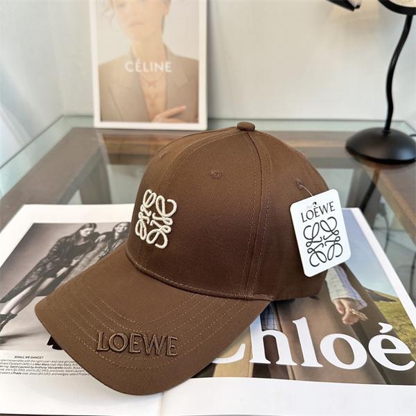 ロエベキャップコピー2026最新トレンドLoewe野球帽ユニセックス5色簡単デザイン