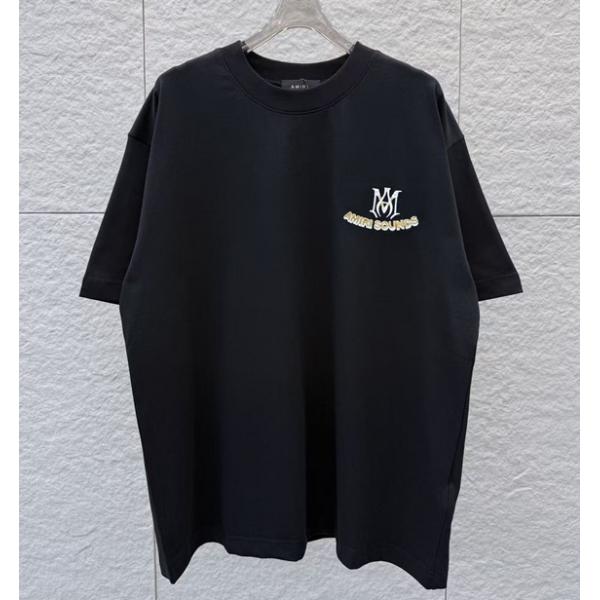 肌触り超快適2026上品アミりTシャツコピー AMIRI 新作 クルーネック ユニセックス　