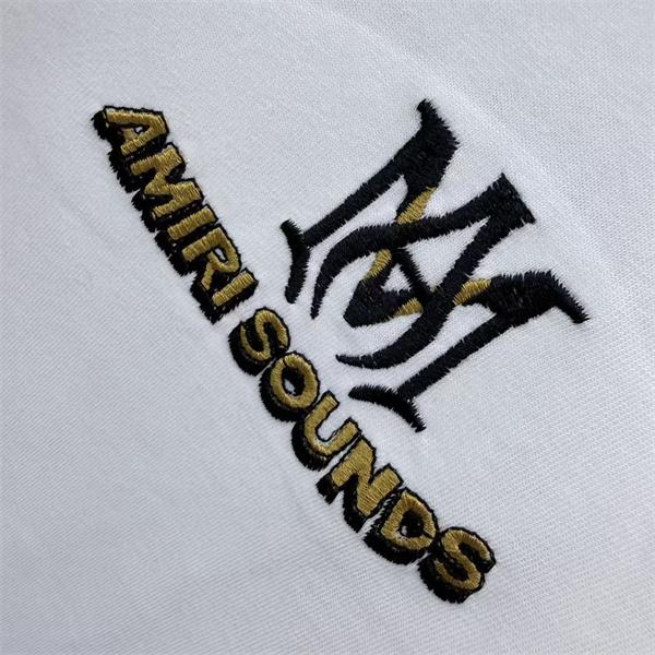 肌触り超快適2026上品アミりTシャツコピー AMIRI 新作 クルーネック ユニセックス　