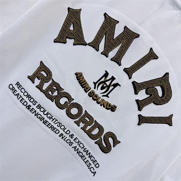 肌触り超快適2026上品アミりTシャツコピー AMIRI 新作 クルーネック ユニセックス　