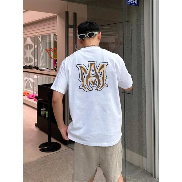 アミりTシャツコピー AMIRI  2026SS 新登場 個性的上質なアイテム 丸首半袖Tシャツ 