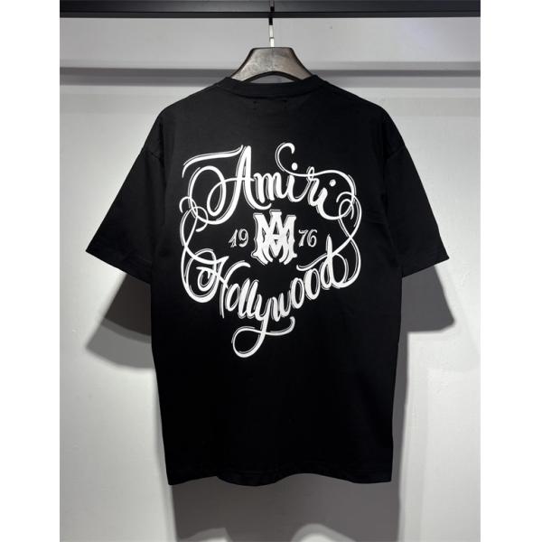 黑色 白色  アミりAMIRI Tシャツコピー 2026年トレンド春夏コレクション着心地