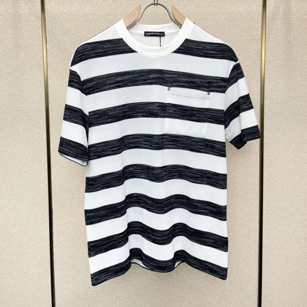 2026新作 CHROME HEARTS クロムハーツ N級 メンズ ボーダーワッフルTシャツ 半袖カットソー 2色展開