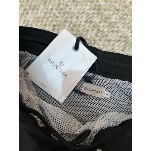 Moncler SS26 Patch Swim Shortsモンクレールスイムパンツコピー　【楽入夏シリーズ】レターロゴ×ドローコード ストレートフィット （メンズ）