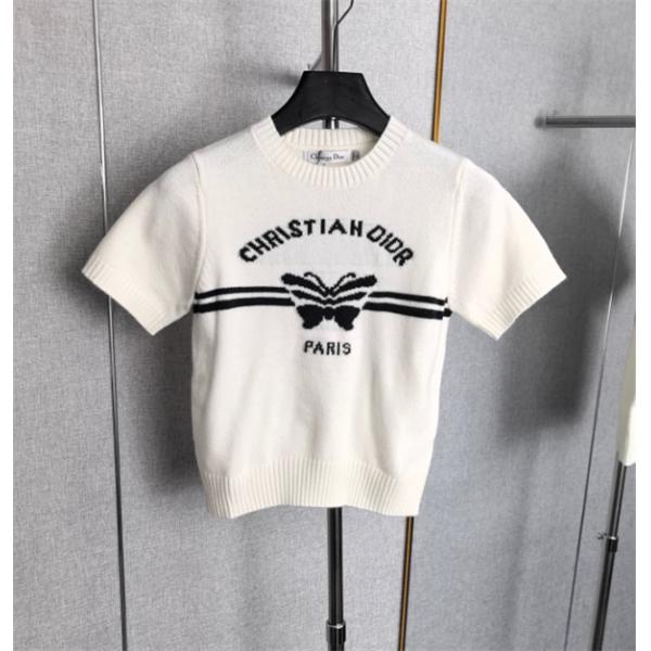 2026人気ディオールtシャツコピーDIOR 100%カシミヤ 極上の手触り 上品なフレンチエレガンス レディース
