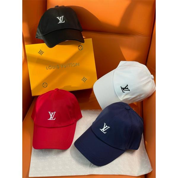 4色♥ルイヴィトンキャップコピー LOUIS VUITTON ユニセックス簡単デザイン野球帽