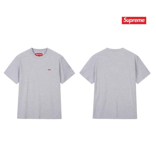 2026新作 Supreme シュプリーム ミニボックスロゴ刺繍 半袖Tシャツ ルーズフィット コットンTEE 多色展開
