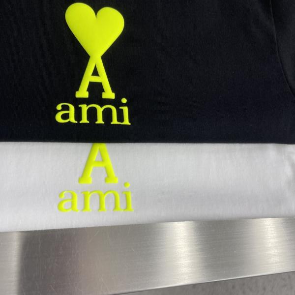AMI PARIS アミ パリスtシャツコピー2026春夏 シンプルデザインホワイト色