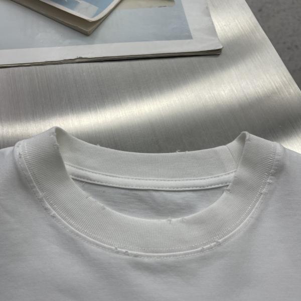 AMI PARIS アミ パリスtシャツコピー2026春夏 シンプルデザインホワイト色