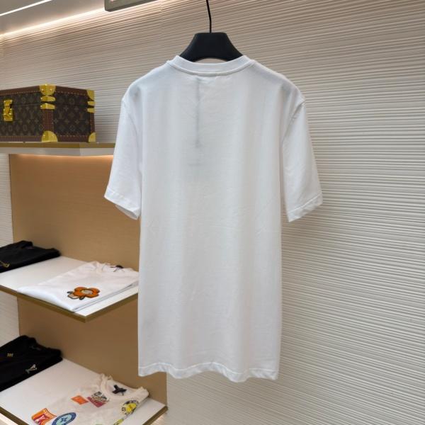 2026新作 MONCLER モンクレール SpaceMonDuck ワンポイント刺繍 半袖Tシャツ ルーズフィット コットンTEE