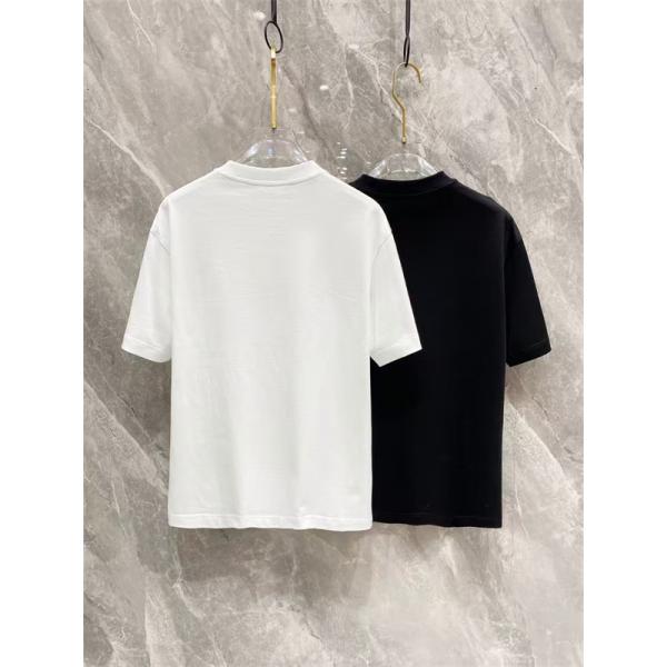 ホワイト グラフィティ風プリント カラフル 半袖 クルーネック ゆったり LOUIS VUITTON ルイヴィトン コピー Tシャツ 人気 トップス