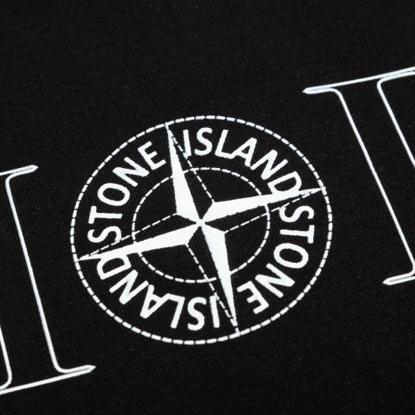 DIOR × STONE ISLAND ディオール ストーンアイランド コンパスロゴ 半袖Tシャツ フロントプリント コットンカットソー