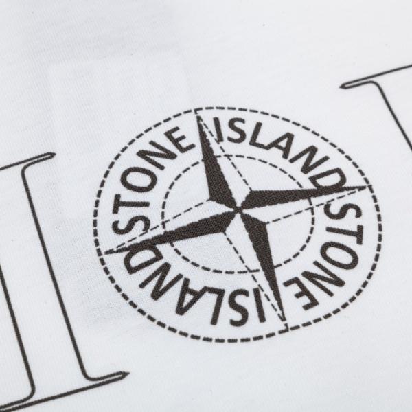 DIOR × STONE ISLAND ディオール ストーンアイランド コンパスロゴ 半袖Tシャツ フロントプリント コットンカットソー